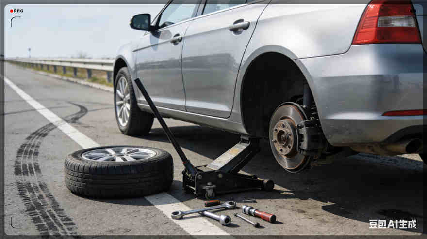 兴国道路救援汽车送玻璃水